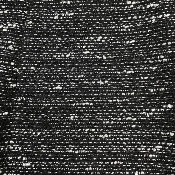 BANANA REPUBLIC Mottled Mini Skirt Sz 8 Black White - Picture 9 of 9